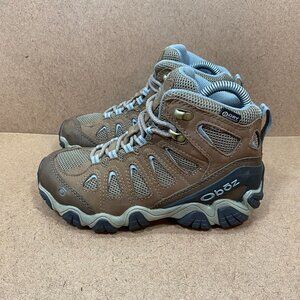 Oboz Womens Sawtooth ll Mid B-Dry Womens Hiking Boots Size 6 Brown Waterproof